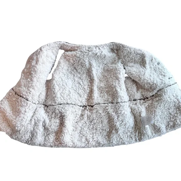 The Simple Folk Kids Undyed Wood Toggle Wool Vest 12-18 Months - Picture 6 of 8